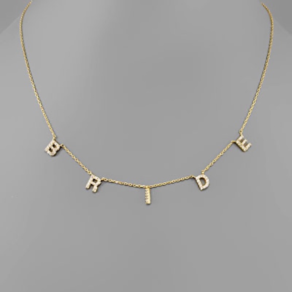 BRIDE Necklace